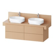Duravit Meuble sous-lavabo Balcoon 140x57x53,4 cm, Terra struct., 4 tiroirs-1