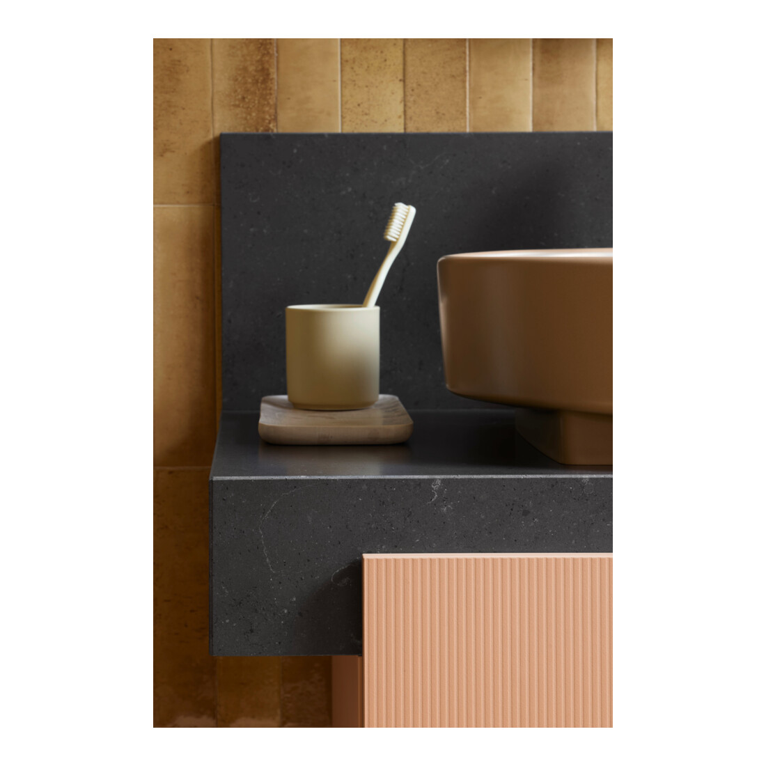 Duravit Meuble sous lavabo Balcoon 60x57x52,2 cm, Terra struct., 2 tiroirs