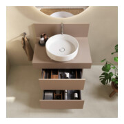 Duravit Meuble sous-lavabo Balcoon 60x57x53,4 cm, structure chêne, 2 tiroirs-2