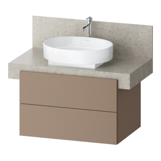 Duravit Meuble sous-lavabo Balcoon 80x57x52,2 cm, struct. bois, 2 tiroirs