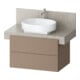 Duravit Meuble sous-lavabo Balcoon 80x57x52,2 cm, struct. bois, 2 tiroirs-1