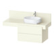 Duravit Meuble sous lavabo Balcoon 80x57x53,4 cm, brun structuré, 2 tiroirs
