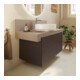 Duravit Meuble sous lavabo Balcoon 80x57x53,4 cm, brun structuré, 2 tiroirs
