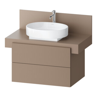 Duravit Meuble sous lavabo Balcoon 80x57x53,4 cm, struct. umb, 2 tiroirs