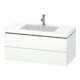 Duravit Meuble sous-lavabo c-bonded L-Cube 100x48 cm, 1 tiroir, blanc mat, 2 tiroirs, suspendu-1