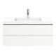 Duravit Meuble sous-lavabo c-bonded L-Cube 100x48 cm, 1 tiroir, blanc mat, 2 tiroirs, suspendu