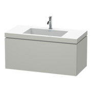 Duravit Meuble sous lavabo c-bonded L-Cube 100x48 cm, 1 tiroir, suspendu