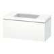 Duravit Meuble sous-lavabo c-bonded L-Cube 100x48 cm, sans trou, blanc mat, 1 tiroir, suspendu-1