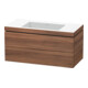 Duravit Meuble sous-lavabo c-bonded L-Cube 100x48 cm, sans trou, N Nat, 2 tiroirs, suspendu-1