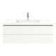 Duravit Meuble sous lavabo c-bonded L-Cube 120x48 cm, 1 HL, blanc mat, 2 tiroirs, suspendu-4