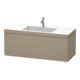 Duravit Meuble sous lavabo c-bonded L-Cube 120x48 cm, 1 robinet, 1 tiroir, suspendu-1