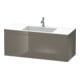 Duravit Meuble sous-lavabo c-bonded L-Cube 120x48 cm, 1 tiroir, blanc brillant, 1 tiroir, suspendu-1