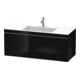 Duravit Meuble sous-lavabo c-bonded L-Cube 120x48 cm, 1 tiroir, blanc brillant, suspendu-1