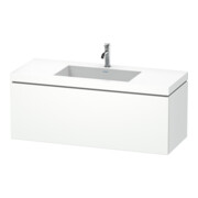 Duravit Meuble sous-lavabo c-bonded L-Cube 120x48 cm, 1 tiroir, blanc mat, suspendu-1