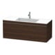 Duravit Meuble sous lavabo c-bonded L-Cube 120x48 cm, 1 tiroir, suspendu, N brossé-1