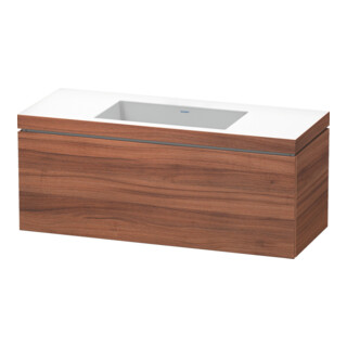 Duravit Meuble sous-lavabo c-bonded L-Cube 120x48 cm, sans trou, N Nat, 1 tiroir, suspendu