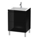 Duravit Meuble sous lavabo c-bonded L-Cube 60 x 48 cm, 1 tiroir HL, blanc brillant, 2 tiroirs, vertical-1