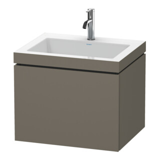 Duravit Meuble sous-lavabo c-bonded L-Cube 60 x 48 cm, 1 tiroir, mural