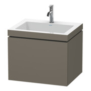 Duravit Meuble sous-lavabo c-bonded L-Cube 60 x 48 cm, 1 tiroir, mural-1