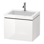 Duravit Meuble sous-lavabo c-bonded L-Cube 60 x 48 cm, 1 tiroir, mural-4