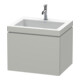 Duravit Meuble sous lavabo c-bonded L-Cube 60 x 48 cm, 1 tiroir, suspendu-1