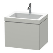 Duravit Meuble sous lavabo c-bonded L-Cube 60 x 48 cm, 1 tiroir, suspendu