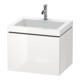 Duravit Meuble sous lavabo c-bonded L-Cube 60 x48 cm, 1 tiroir, blanc brillant, 1 tiroir, suspendu-1
