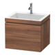 Duravit Meuble sous lavabo c-bonded L-Cube 60 x48 cm, 1 tiroir, N Nat, 1 coulissant, suspendu-1