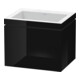 Duravit Meuble sous-lavabo c-bonded L-Cube 60x48 cm, sans trou, blanc brillant, 1 tiroir, suspendu-1
