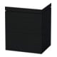 Duravit Meuble sous-lavabo c-bonded L-Cube 60x48cm, sans trop-plein, blanc mat, 2 tiroirs, sur pied-1