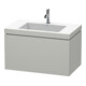 Duravit Meuble sous-lavabo c-bonded L-Cube 80x48 cm, 1 HL, bg ma, 1 tiroir, suspendu-1