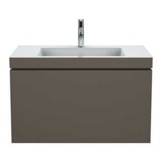 Duravit Meuble sous lavabo c-bonded L-Cube 80x48 cm, 1 tiroir, suspendu