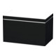 Duravit Meuble sous lavabo c-bonded L-Cube 80x48 cm, sans trop-plein, chêne noir, 1 tiroir-1