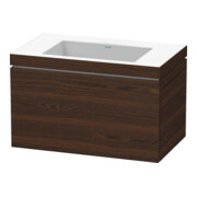 Duravit Meuble sous-lavabo c-bonded L-Cube 80x48cm, s/é, N, 1 tiroir, suspendu