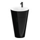 Duravit Meuble sous-lavabo c-bonded Set Starck 1 56x86,4x60,5 cm, deb., Gr. noir, noir hgl-1