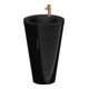 Duravit Meuble sous lavabo c-bonded Set Starck 1 56x86,4x60,5 cm, st, bronzé grainé, blanc brillant-1
