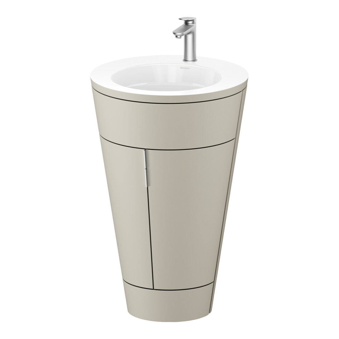 Duravit Meuble sous lavabo c-bonded Set Starck 1 56x86,4x60,5 cm, st, G ES ge, Tau s-mat