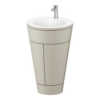 Duravit Meuble sous-lavabo c-bonded Set Starck 1 56x86,4x60,5 cm, st, IB, G ES ge, T m