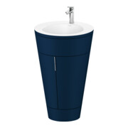 Duravit Meuble sous-lavabo c-bonded Set Starck 1 56x86,4x60,5cm, bleu mat-1