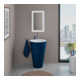 Duravit Meuble sous-lavabo c-bonded Set Starck 1 56x86,4x60,5cm, bleu mat