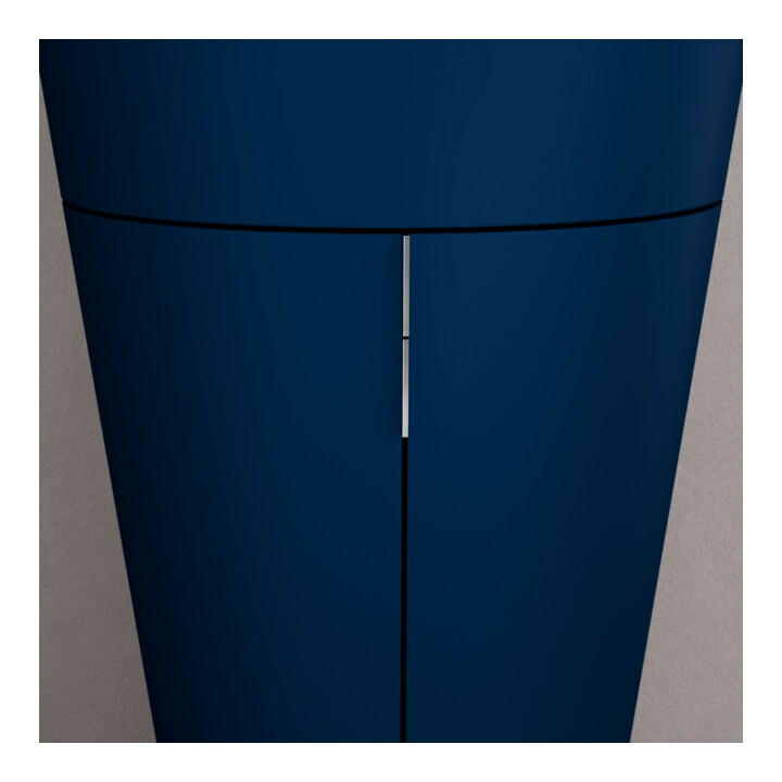 Duravit Meuble sous-lavabo c-bonded Set Starck 1 56x86,4x60,5cm, bleu mat