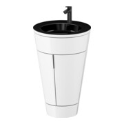 Duravit Meuble sous-lavabo c-bonded Set Starck 1 56x86,4x60,5cm, deb., col. no, bl. laq.-1