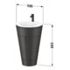 Duravit Meuble sous-lavabo c-bonded Set Starck 1 56x86,4x60,5cm, gris mat
