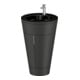 Duravit Meuble sous lavabo c-bonded Set Starck 1 56x86,4x60,5cm, gris mat-1
