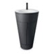 Duravit Meuble sous-lavabo c-bonded Set Starck 1 56x86,4x60,5cm, st, Couleur noir, graph s-mat