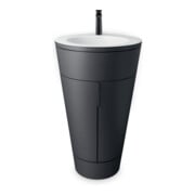 Duravit Meuble sous-lavabo c-bonded Set Starck 1 56x86,4x60,5cm, st, Couleur noir, graph s-mat-4