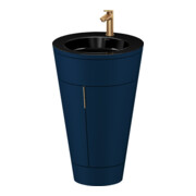 Duravit Meuble sous-lavabo c-bonded Set Starck 1 56x86,4x60,5cm, st, G b ge, bleu mat s-matt-1