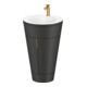 Duravit Meuble sous-lavabo c-bonded Set Starck 1 56x86,4x60,5cm, st, G b ge, graph s-mat-1