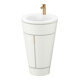 Duravit Meuble sous lavabo c-bonded Set Starck 1 56x86,4x60,5cm, st, G b ge, No w s-mat-1