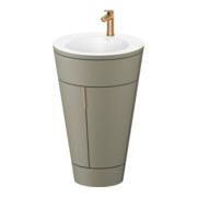 Duravit Meuble sous-lavabo c-bonded Set Starck 1 56x86,4x60,5cm, st, G b ge, st-g s-mat-1